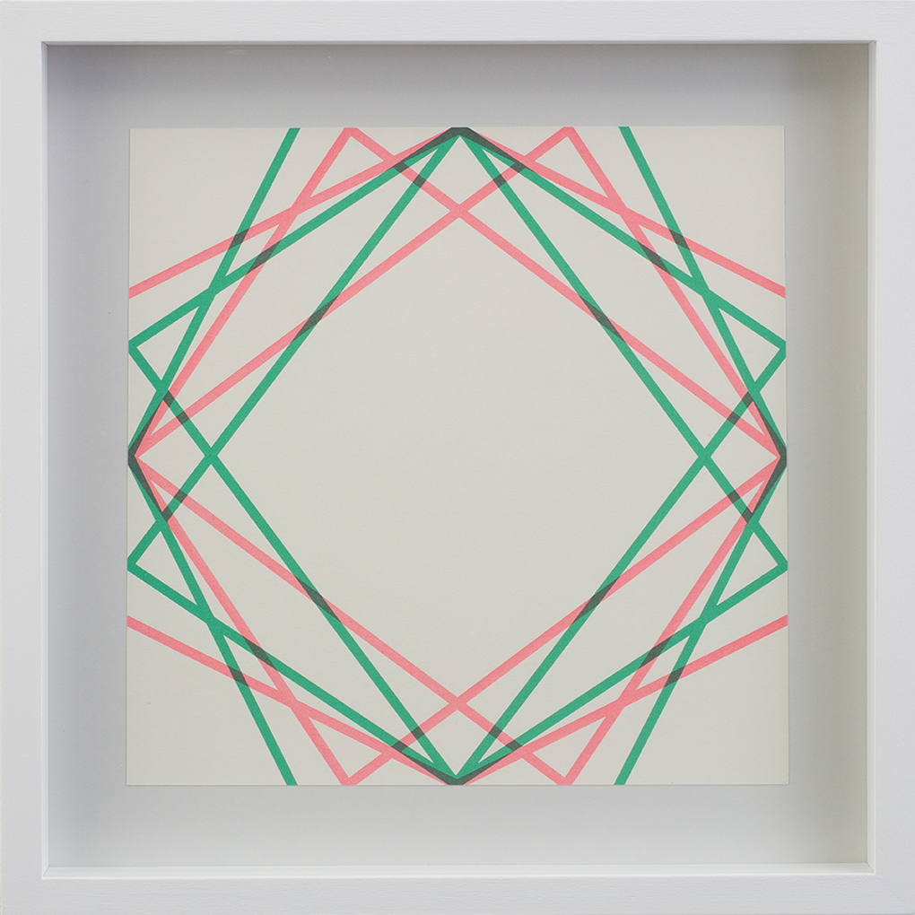 Katrina Blannin, Piero #1(SP), 2017, 20cm x 20cm screen print