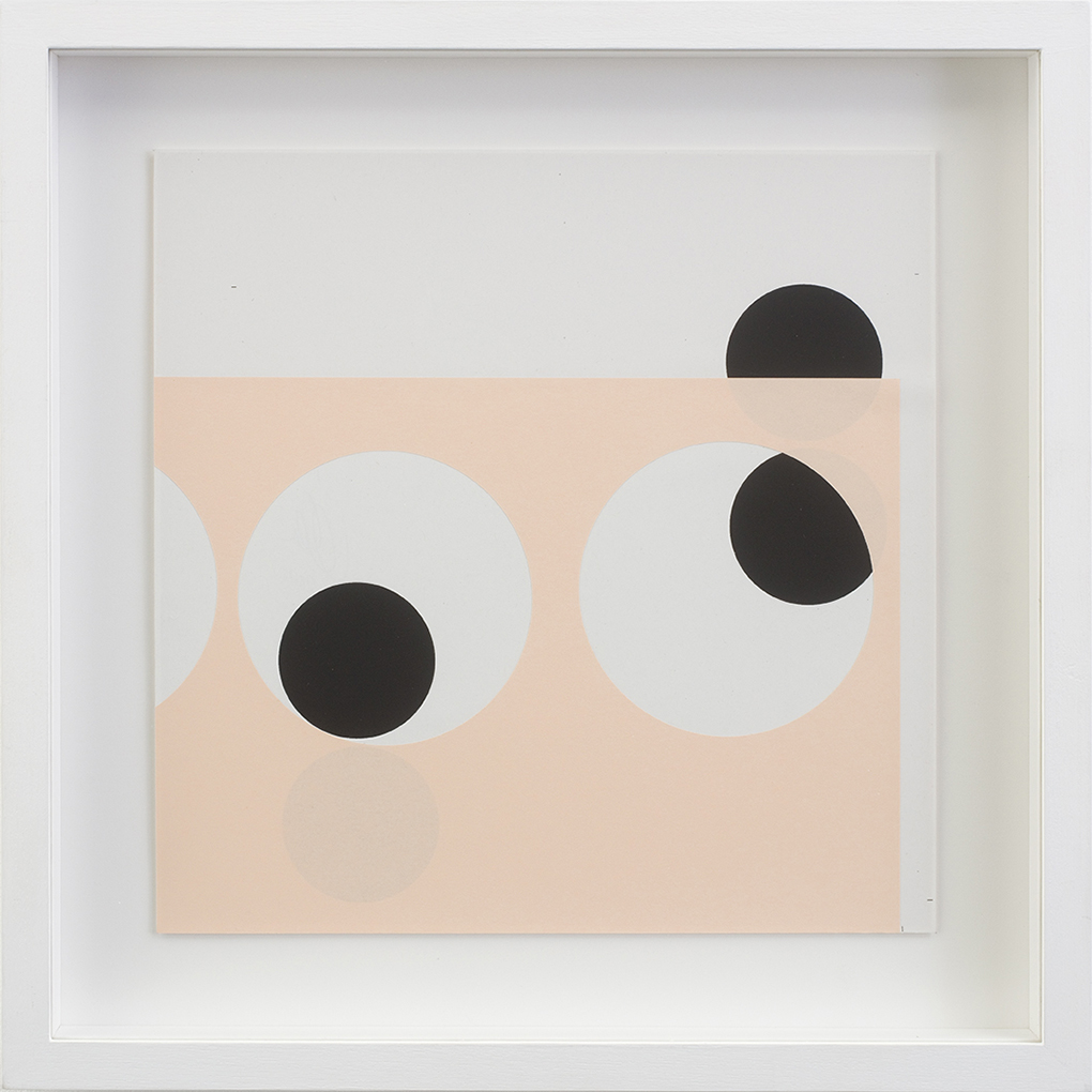 Katrina Blannin, Piero #4(C), 2021, 20cm x 20cm mixed media